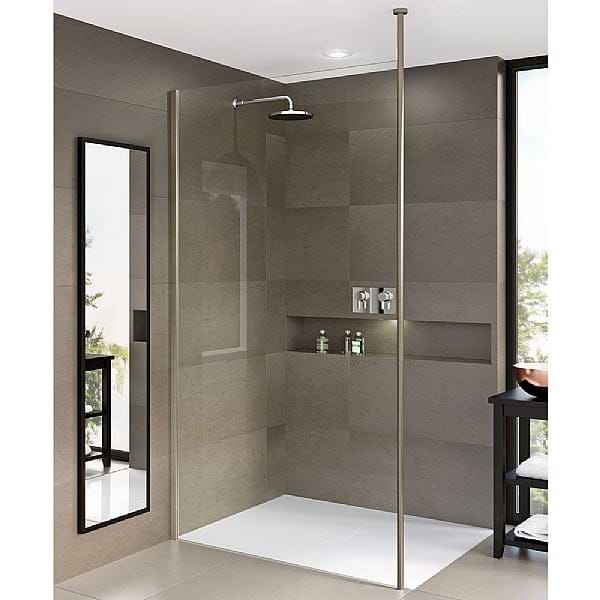 Matki-ONE Wet Room Panel with Ceiling Brace