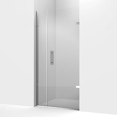 C.P. Hart Odyssey Hinged Shower Door with Inline Panel