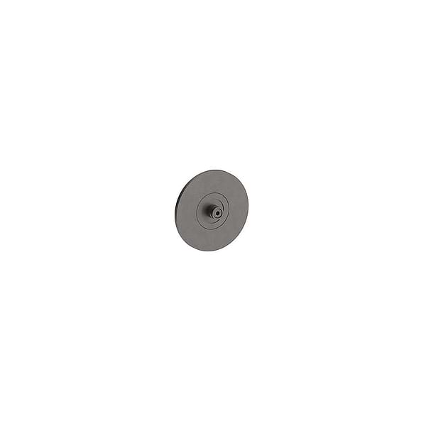 Fantini Venezia by Venini 3/4 Inch Stop Valve with Concealed Body Matt Gun Metal PVD