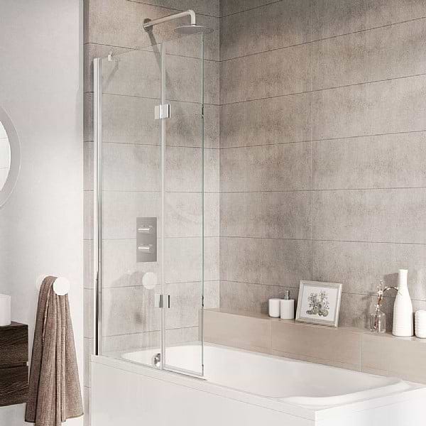 Argo 8mm Outward Hinged Bath Screen