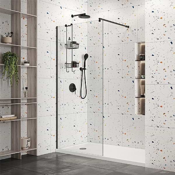 Argo 8mm Wet Room Panel with Wall Brace