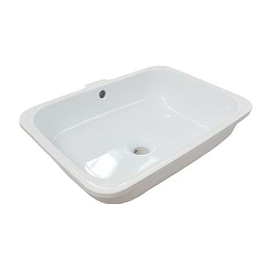 Cielo Enjoy Rectangular Undermounted Basin