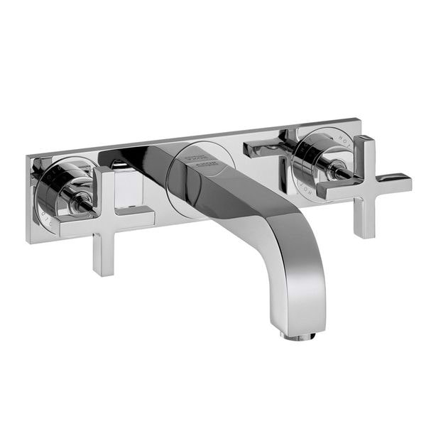 AXOR Citterio Wall-Mounted 3-Piece Basin Mixer