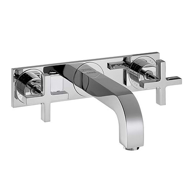 AXOR Citterio Wall-Mounted 3-Piece Basin Mixer