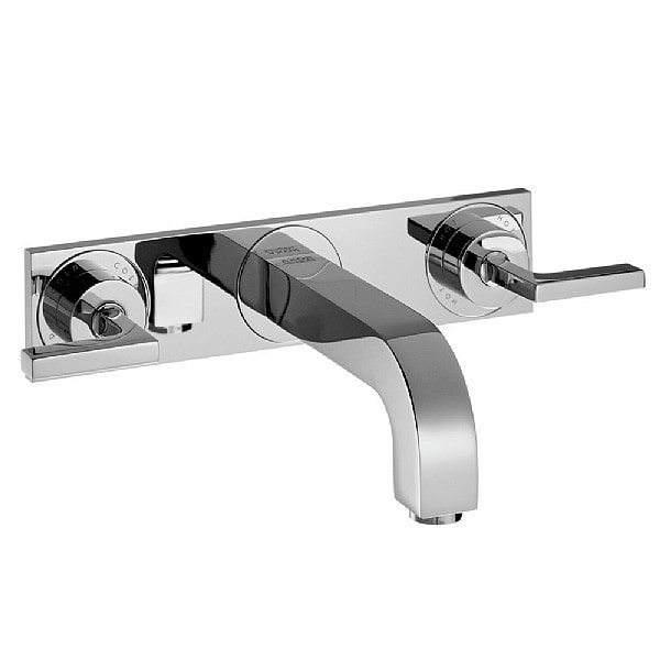 AXOR Citterio Wall-Mounted 3-Piece Basin Mixer