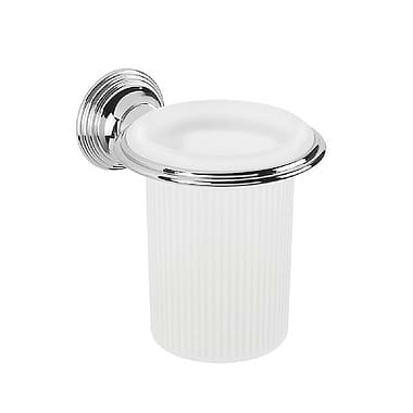 Colonial Glass Tumbler & Holder