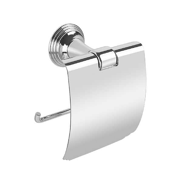 Colonial Wall-Mounted Paper Holder & Cover