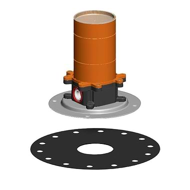 Gessi Cono Concealed Part For Freestanding Bath Filler