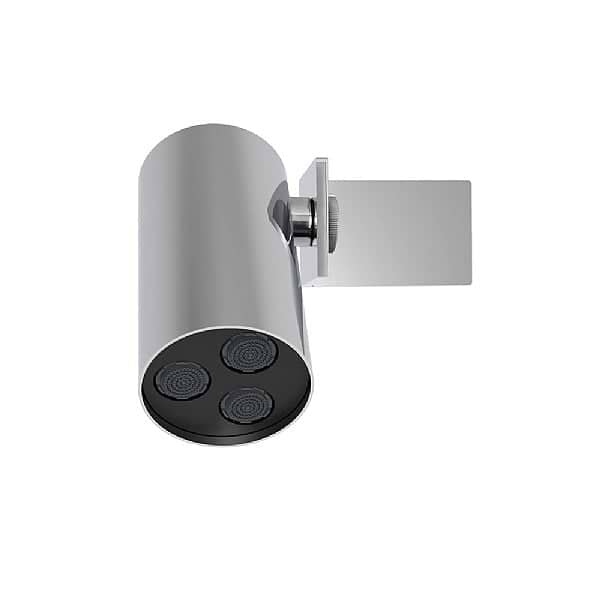 C.P. Hart Spillo Spa O3 3-Jet Overhead Shower Outside Fitting