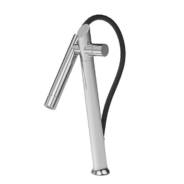 C.P. Hart Galileo Kitchen Mixer with Brass Magnetic Flexible Spout and Handshower
