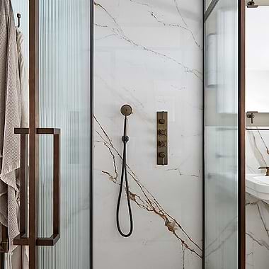 C.P. Hart Epoch Lever Triple Outlet Concealed Thermostatic Shower Valve