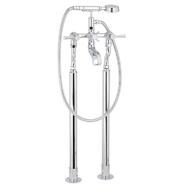 C.P. Hart Epoch Lever Floor-Standing Bath Shower Mixer with Floor Legs