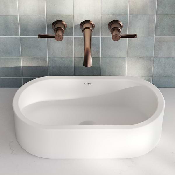 C.P. Hart Lancaster Elswick Washbasin 520x270mm