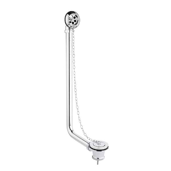 C.P. Hart Epoch Exposed Stowaway Plug and Chain Bath Waste
