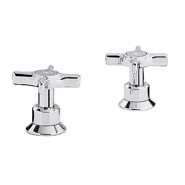 C.P. Hart Epoch Deck-Mounted Hot and Cold Bath Valves