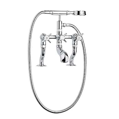C.P. Hart Epoch Deck-Mounted Bath Shower Mixer with Deck Unions