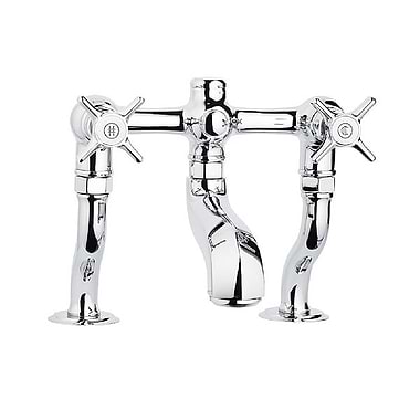 C.P. Hart Epoch Deck-Mounted Bath Filler with Deck Unions