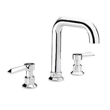 C.P. Hart Epoch Lever 3-Piece Basin Mixer 147mm Swivel Spout without Waste
