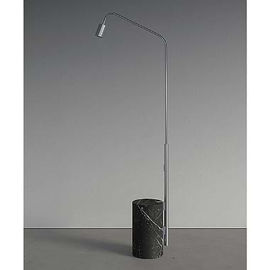 C.P. Hart Marmorea Outdoor Floor Standing Rainjet Shower Column with Marquina Black Marble Base