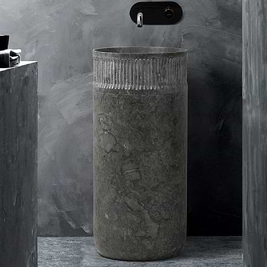 C.P. Hart Teleno Freestanding Pedestal Washbasin 400x870mm