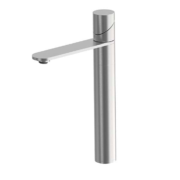 Slide Tall Single Lever Basin Mixer with Slotted Click Waste