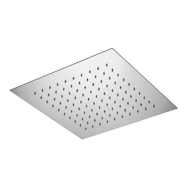 C.P. Hart Spillo Spa Square Ceiling Flush Rain Shower Head 340mm