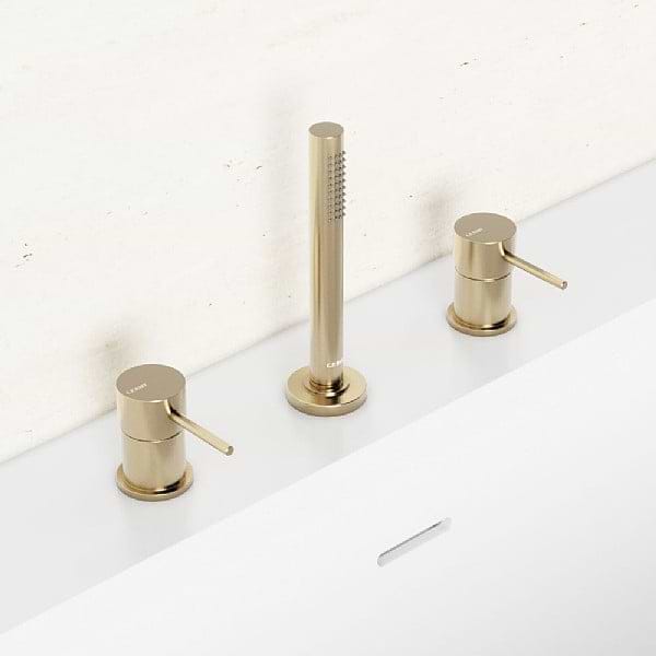 C.P. Hart Spillo 3-Piece Bath Mixer with Handshower