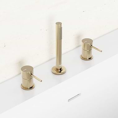 C.P. Hart Spillo 3-Piece Bath Mixer with Handshower