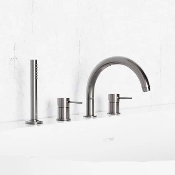 C.P. Hart Spillo 4-Piece Bath Mixer with Spout & Handshower