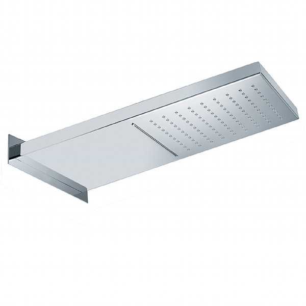 C.P. Hart Spillo Spa Wall-Mounted Shower Head with Rainshower and Waterfall 200x500mm