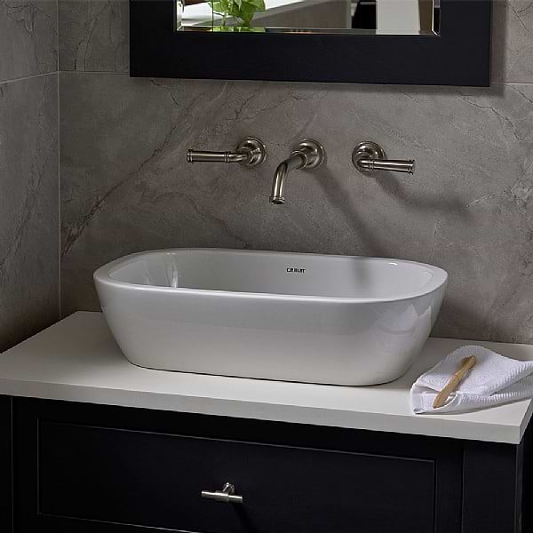 C.P. Hart Lancaster Walton Washbasin 530x350mm