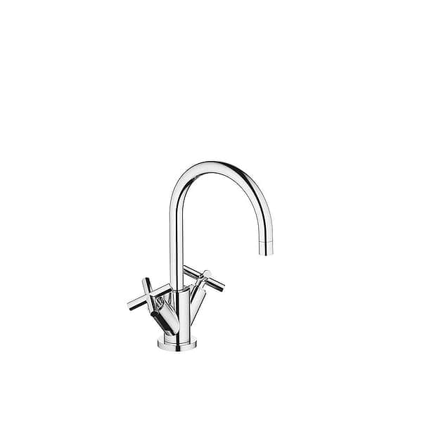 Dornbracht Tara. Cross Head Mono Basin Mixer 165mm Projection