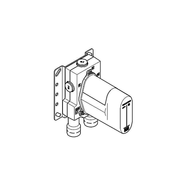 Dornbracht Concealed Part for Thermostat with Built-in Isolators
