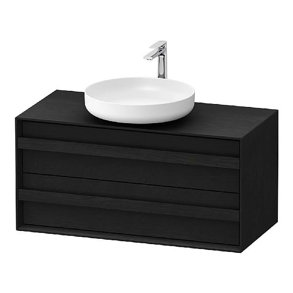 Duravit Ocavo Console Vanity Unit with Pull-Out Compartment and Drawer 1000x493mm