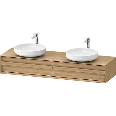 Duravit Ocavo Console Vanity Unit with Two Drawers 1600x268mm