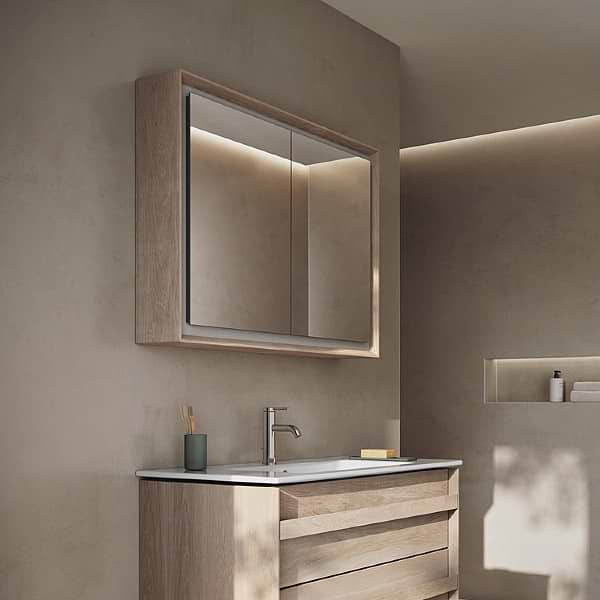 Duravit Ocavo LED Mirror Cabinet 1018x718mm