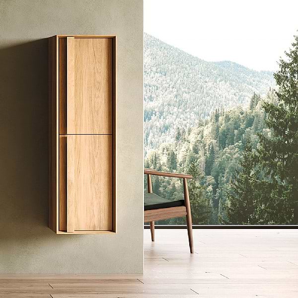 Duravit Ocavo Semi-Tall Cabinet with Two Doors 400x1320mm