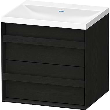 Duravit Ocavo Vanity Unit with Pull-Out Compartment and Drawer for Vitrium C-shaped Basin 600x554mm