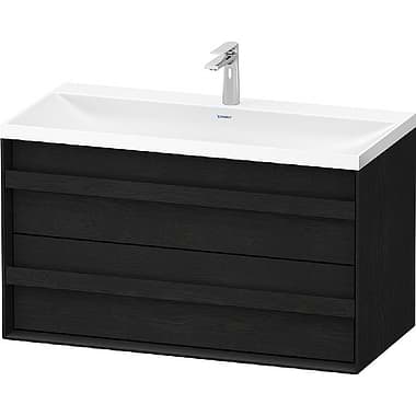 Duravit Ocavo Vanity Unit with Pull-Out Compartment and Drawer for Vitrium C-shaped Basin 1000x554mm