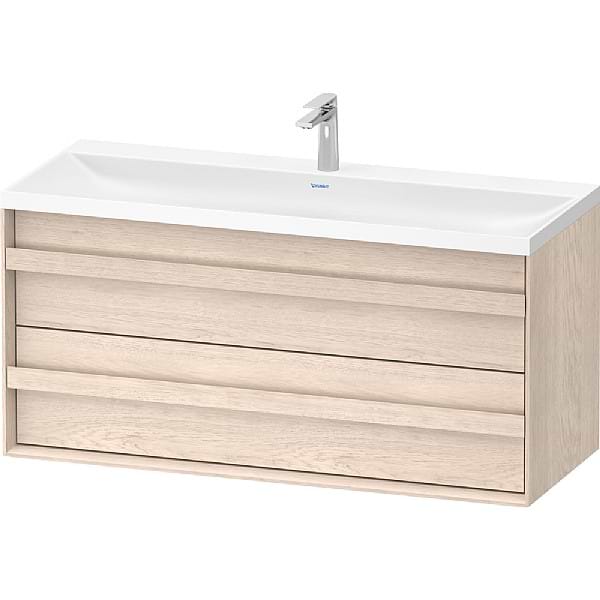 Duravit Ocavo Vanity Unit with Pull-Out Compartment and Drawer for Vitrium C-shaped Basin 1200x554mm