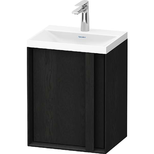 Duravit Ocavo Vanity Unit with Vitrium C-shaped basin, One Door 450x554mm