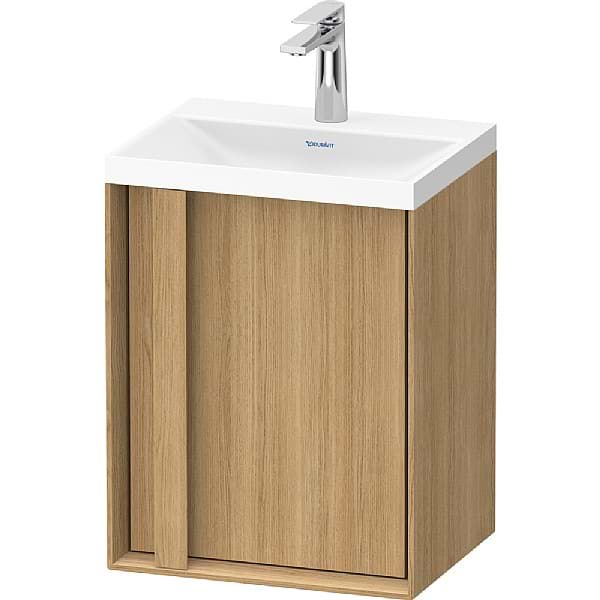 Duravit Ocavo Vanity Unit with Vitrium C-shaped basin, One Door 450x554mm