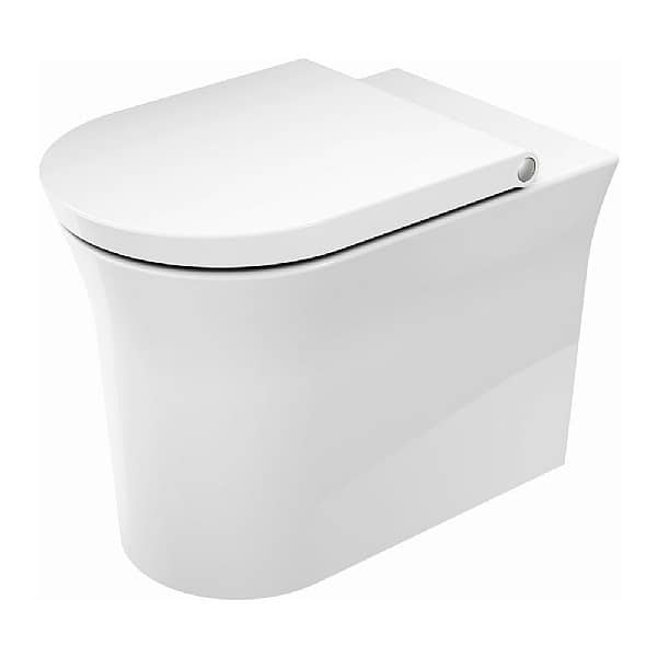Duravit White Tulip Back-to-Wall Pan