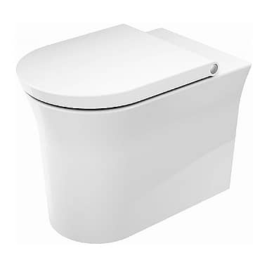 Duravit White Tulip Back-to-Wall Pan