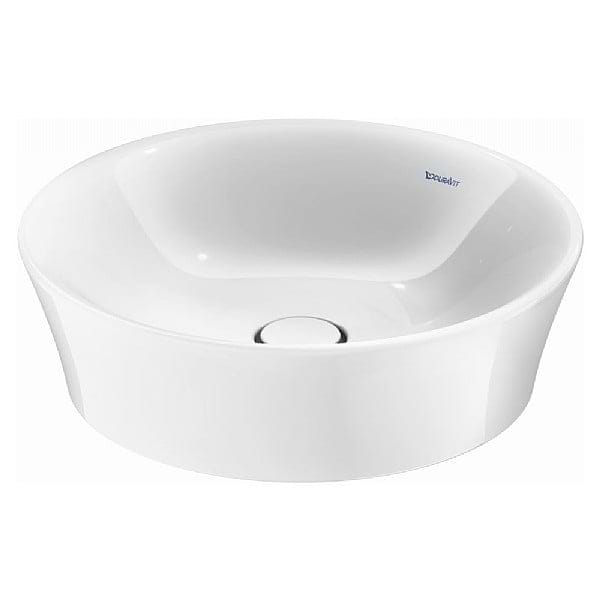 Duravit White Tulip Round Furniture Washbasin 500mm