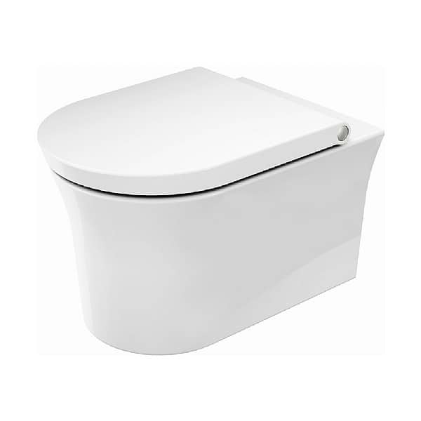 Duravit White Tulip Wall-Mounted Pan