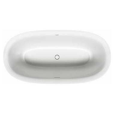 Duravit White Tulip Freestanding Oval Bath