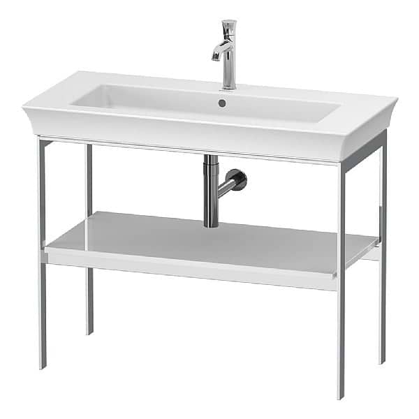 Duravit White Tulip Metal Console  984x450x760mm
