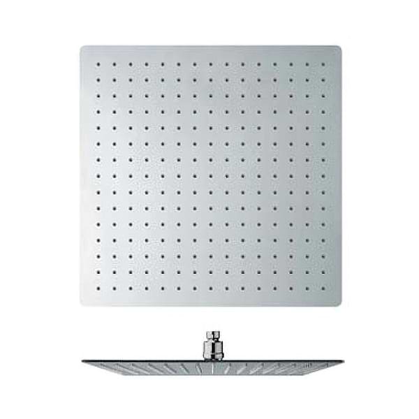 Franz Viegener Universal Square Slim Rain Shower Head 5lpm 400mm