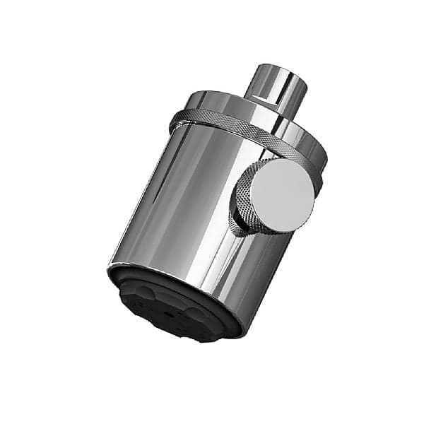 Franz Viegener Universal Multifunction Shower Head with Knurled Handle